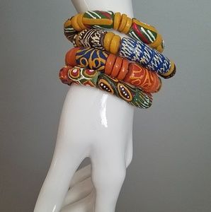 Vintage Handmade African Bracelets